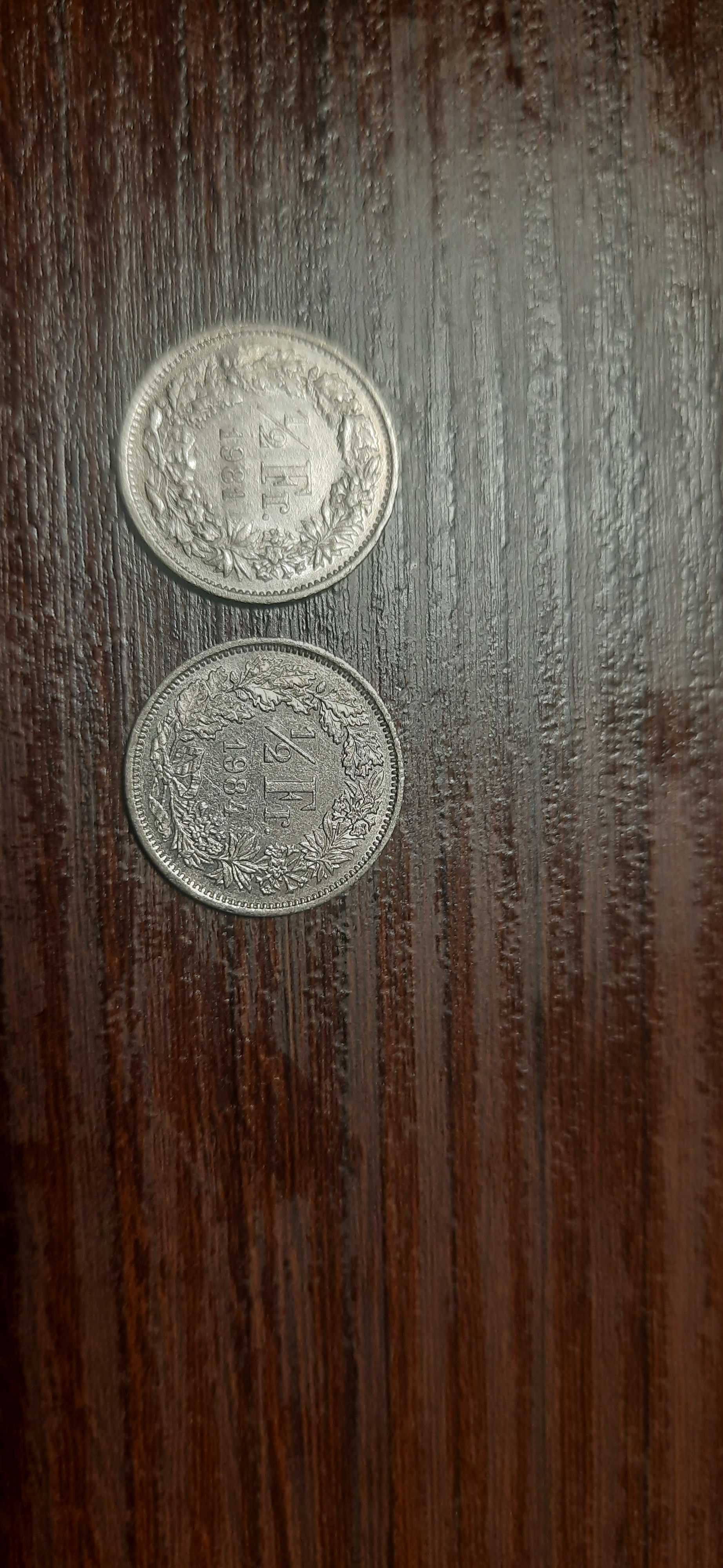 Do sprzedania moneta 1/2 franka szwajcarskiego