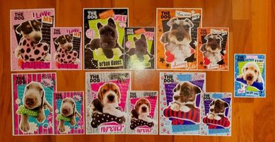 Karteczki The Dog/Pieski - A5 i A6