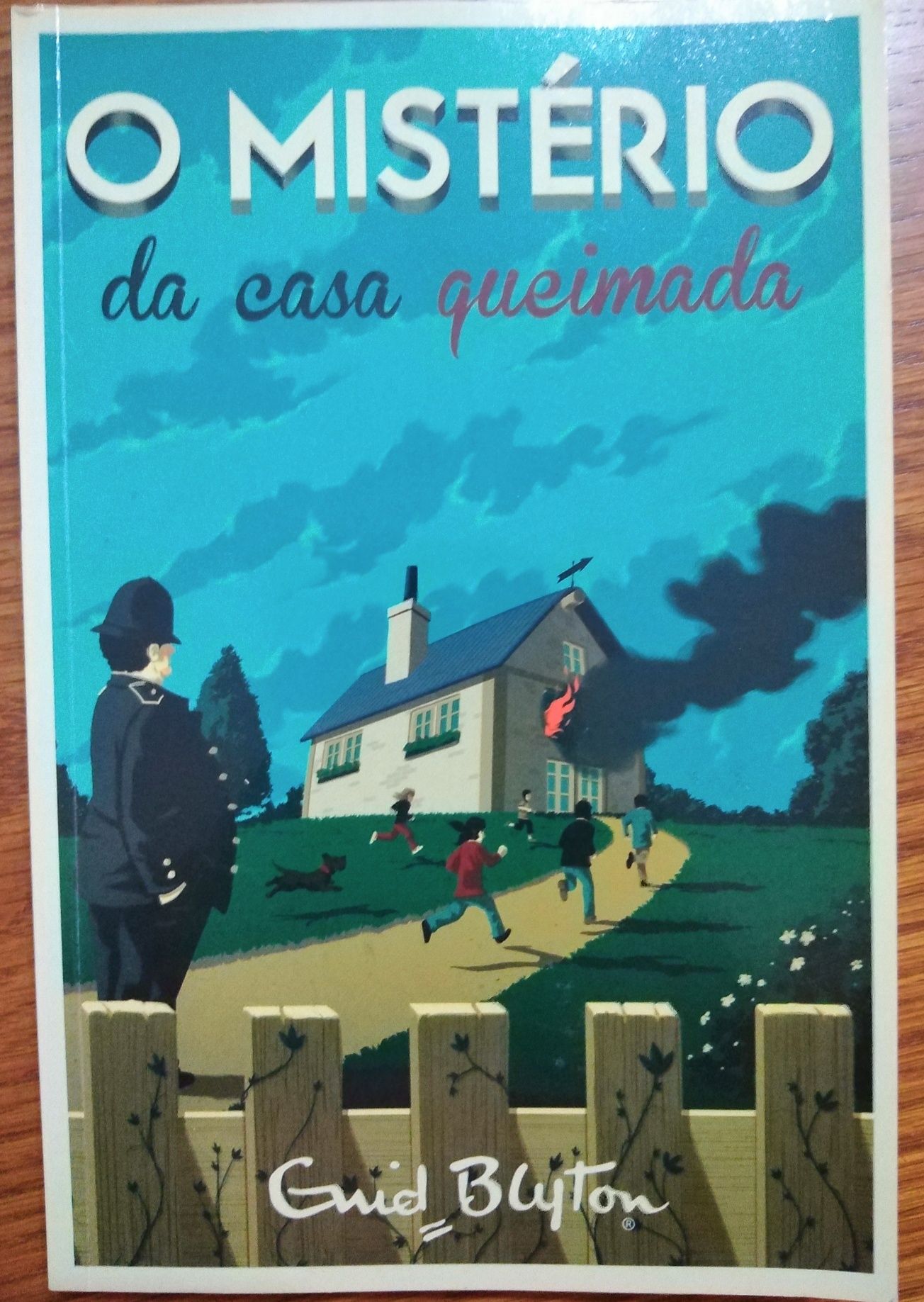 Livro "O mistério da casa queimada"