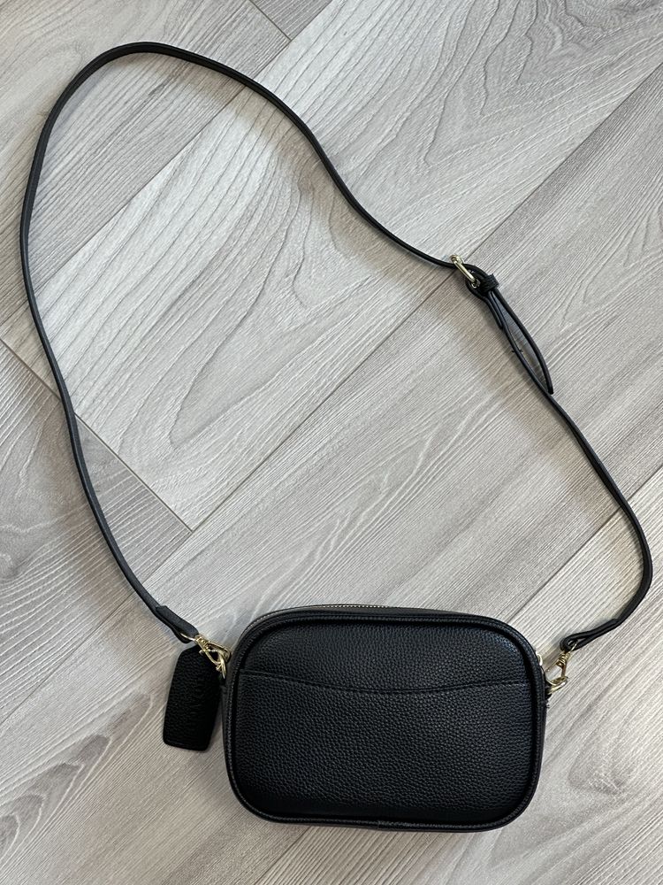 Женская сумка чорноя Coach/Коуч
