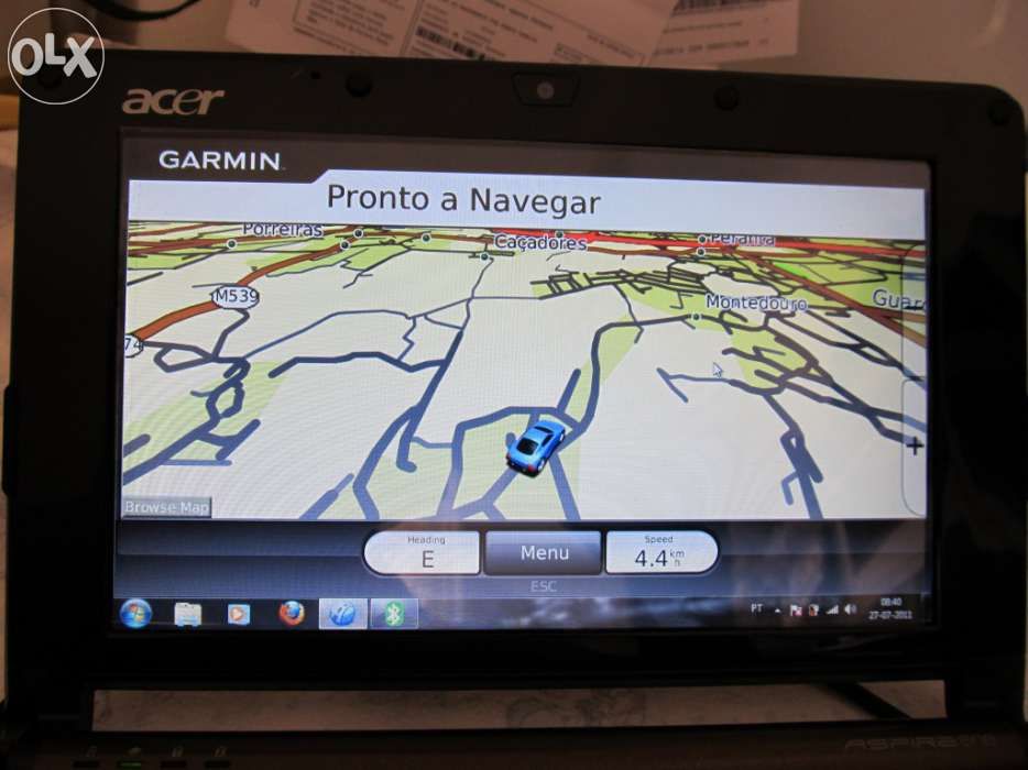 Portátil Acer mini Mac + GPS Garmin