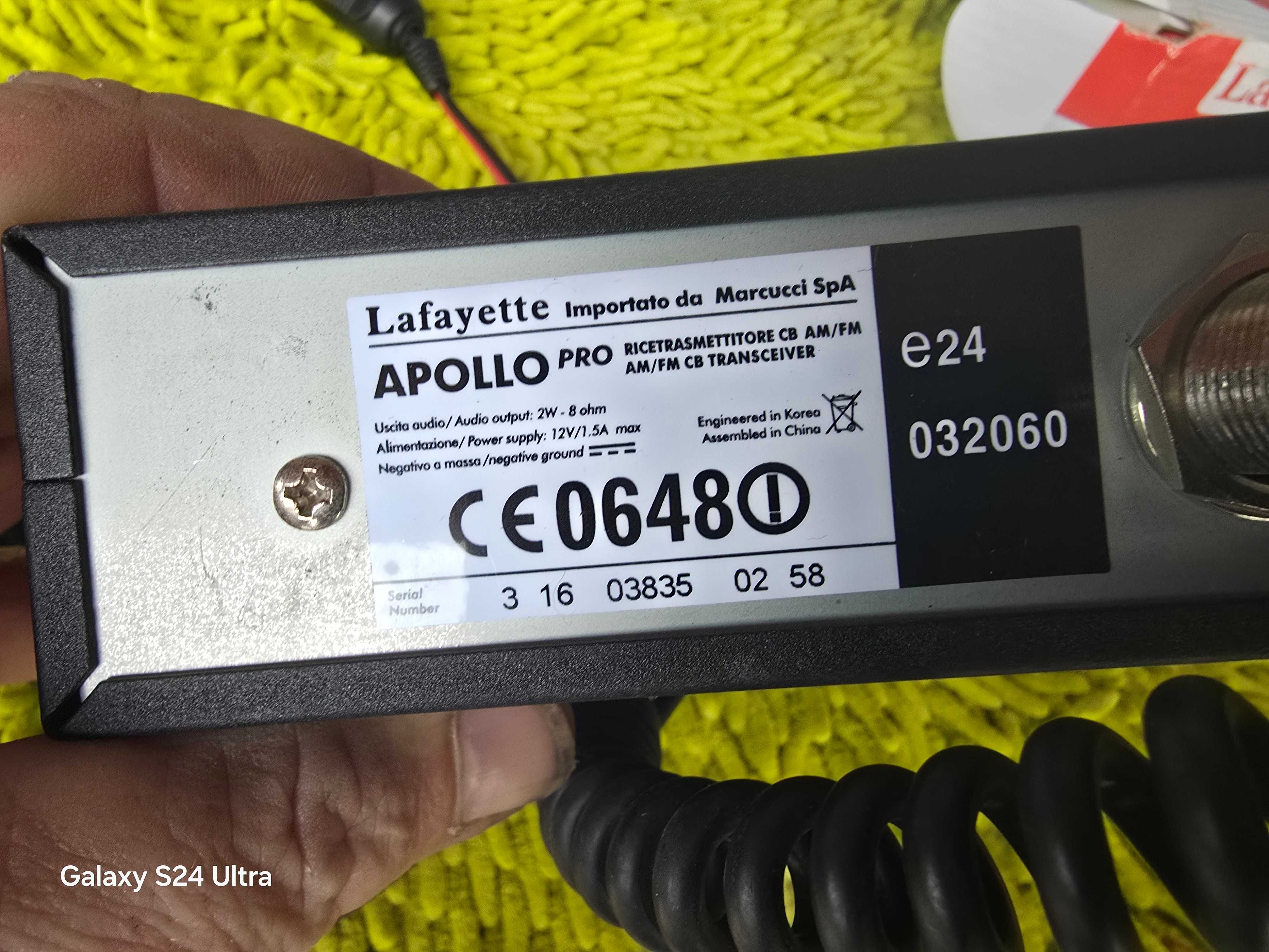 cb radio Lafayette apollo pro