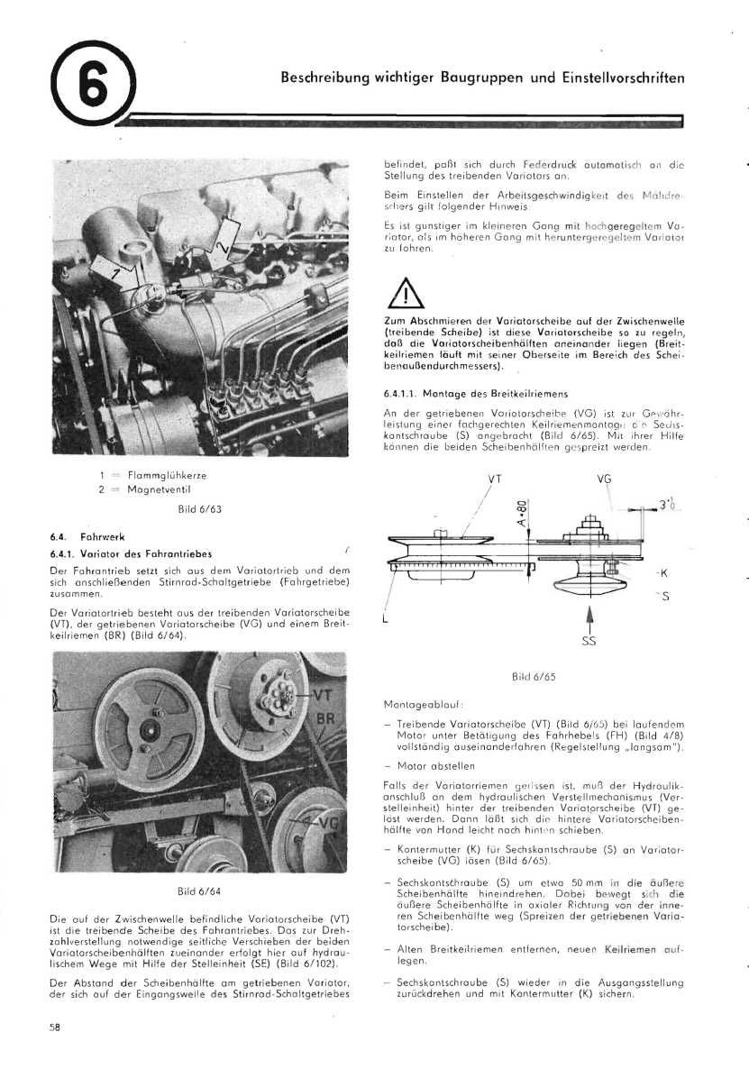 Instrukcja obsługi kombajnu Fortschritt E 524 E-524