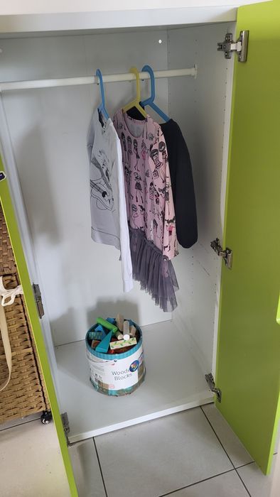 Szafa Stuva Malad Ikea dziecięca - na wieszaki