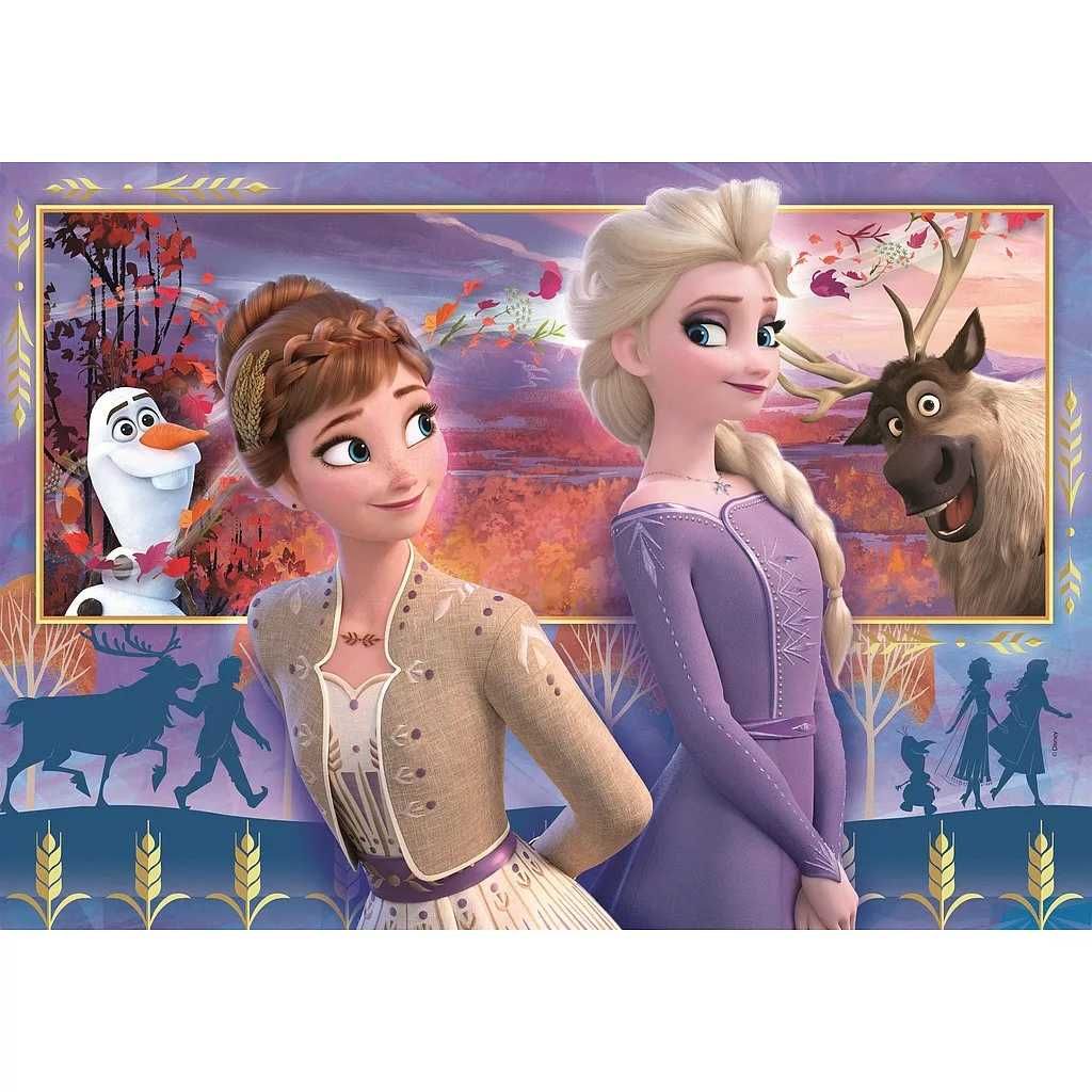Puzzle Clementoni Disney Frozen SuperColor 33,5x23,5cm 60 peças