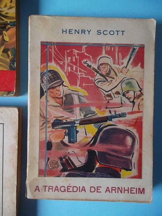 Colecção GUERRA - Completa 5 livros de bolso (anos 50)