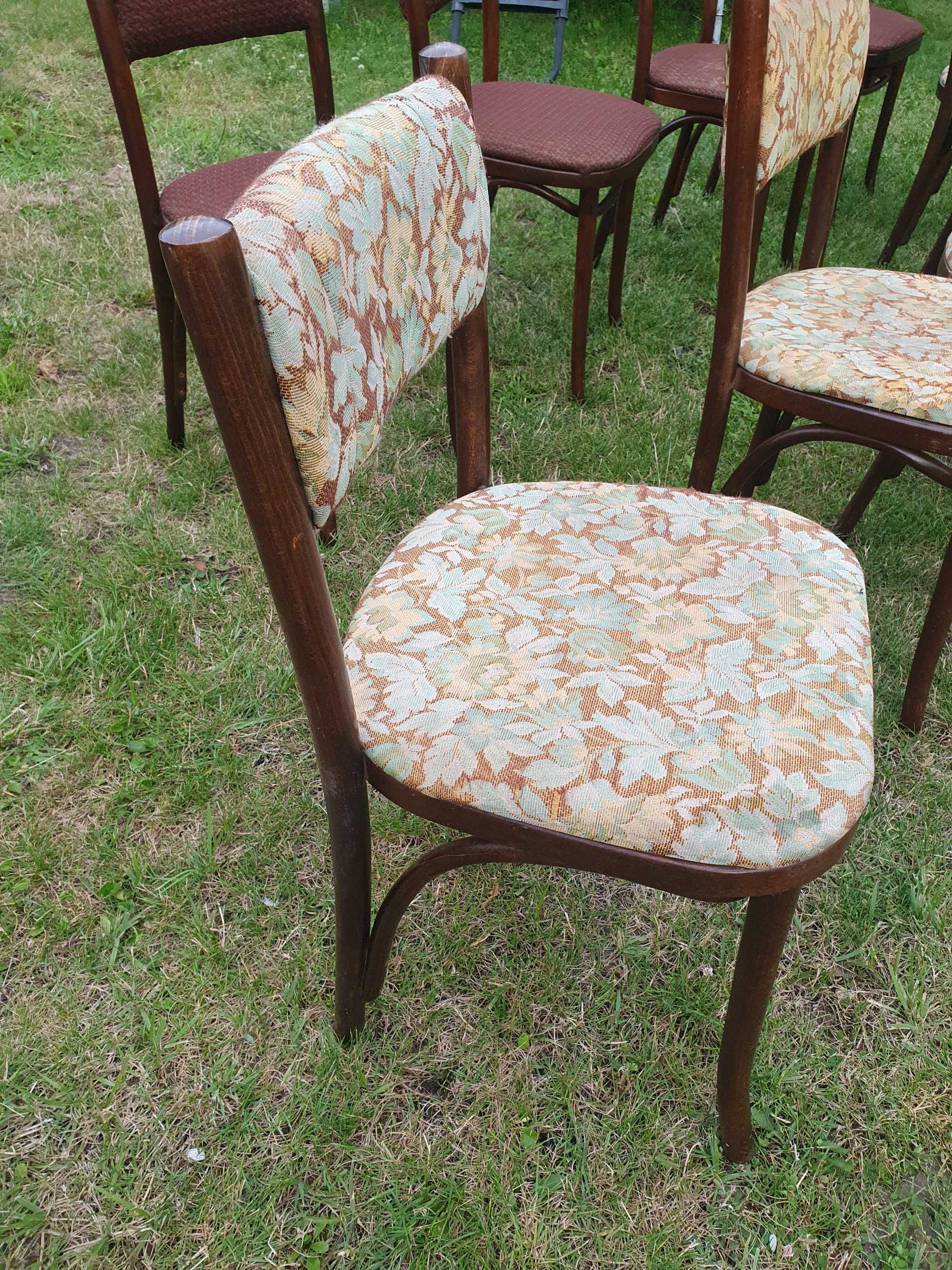 Jafameg oryginalne krzesło vintage A-88 orzech połysk 1989 rok