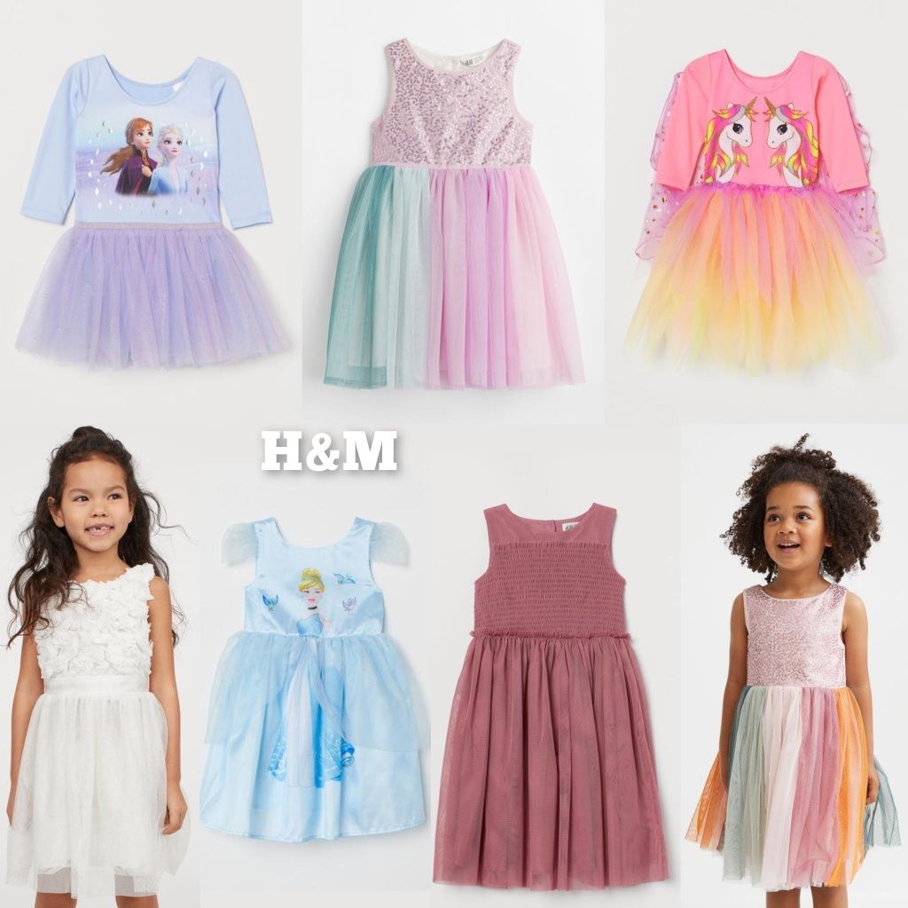 H&m платье фатин нарядное 98,104,110,116,128,134,140