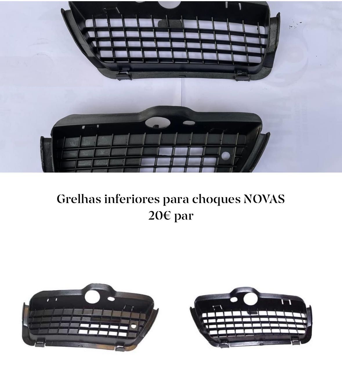 Peças NOVAS Golf 3 (Faróis frontais nevoeiro piscas escuros refletores