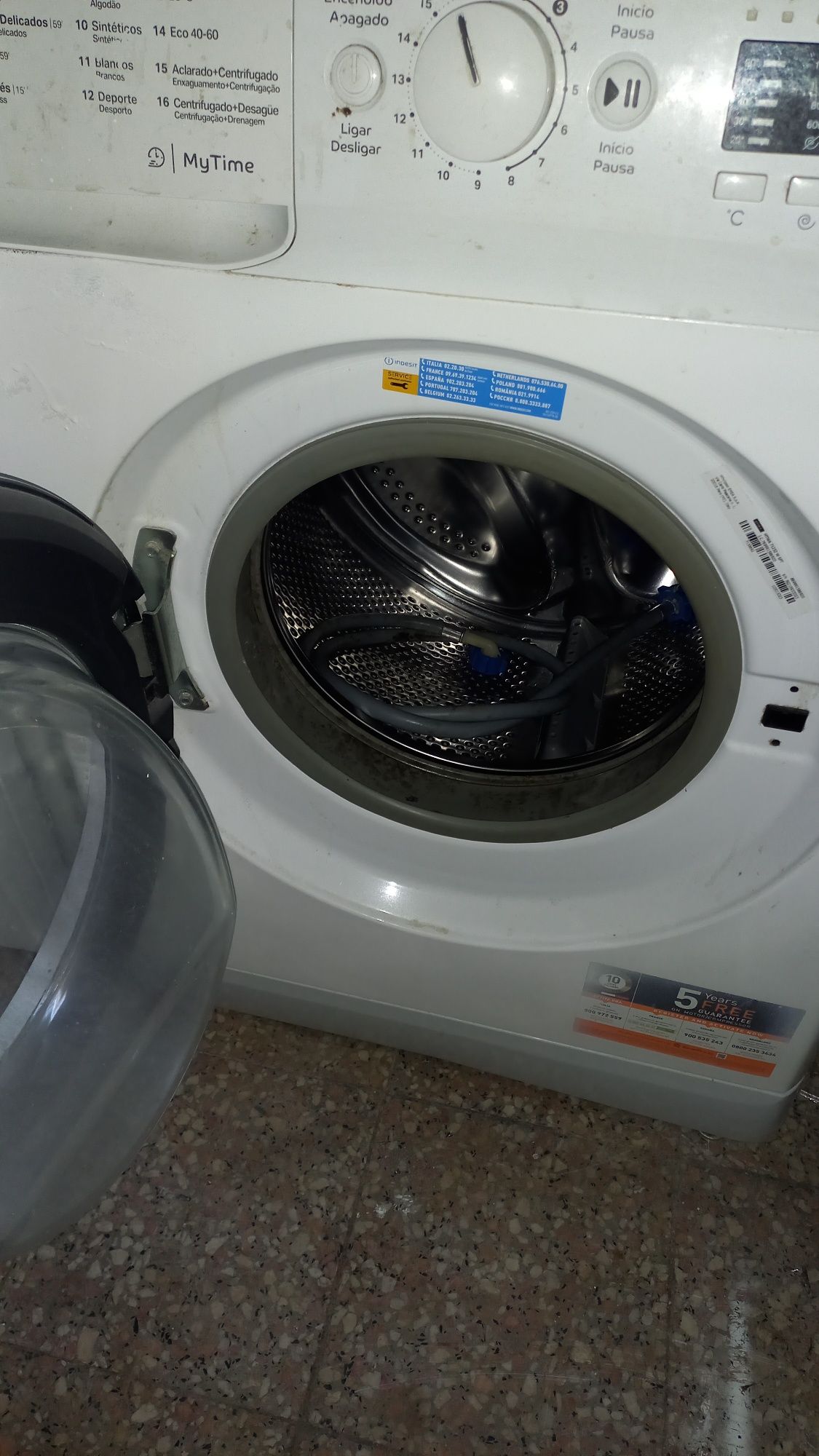 Máquina de lavar roupa indesit 7kg