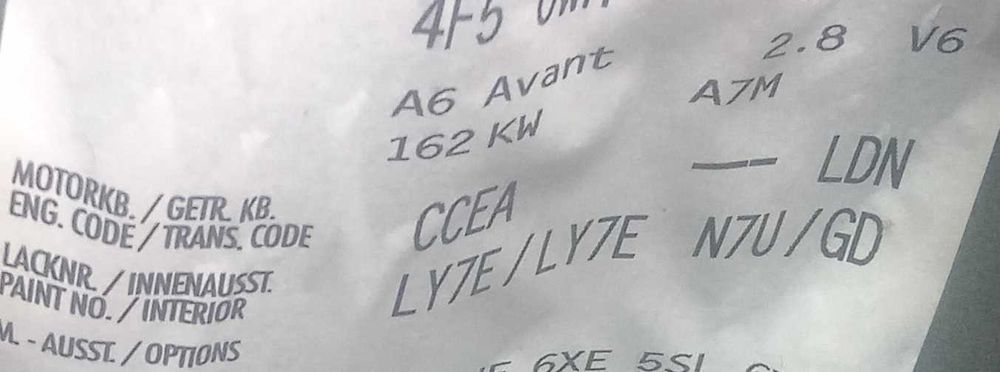 Silnik 2.8 FSI CCE V6 CCEA 220km Audi A6 C6 11r. itp Gwarancja Faktura