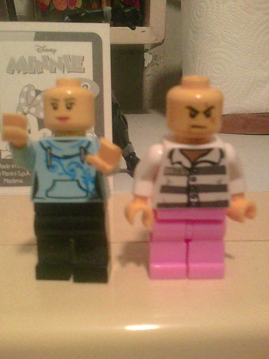 duas figuras lego ladrao e mulher-portes ctt gratis