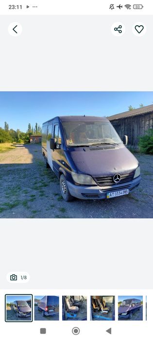 Продам спрінтер 313 деталі по телефону.