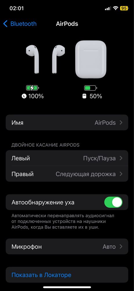 Airpods A1523 оригинал