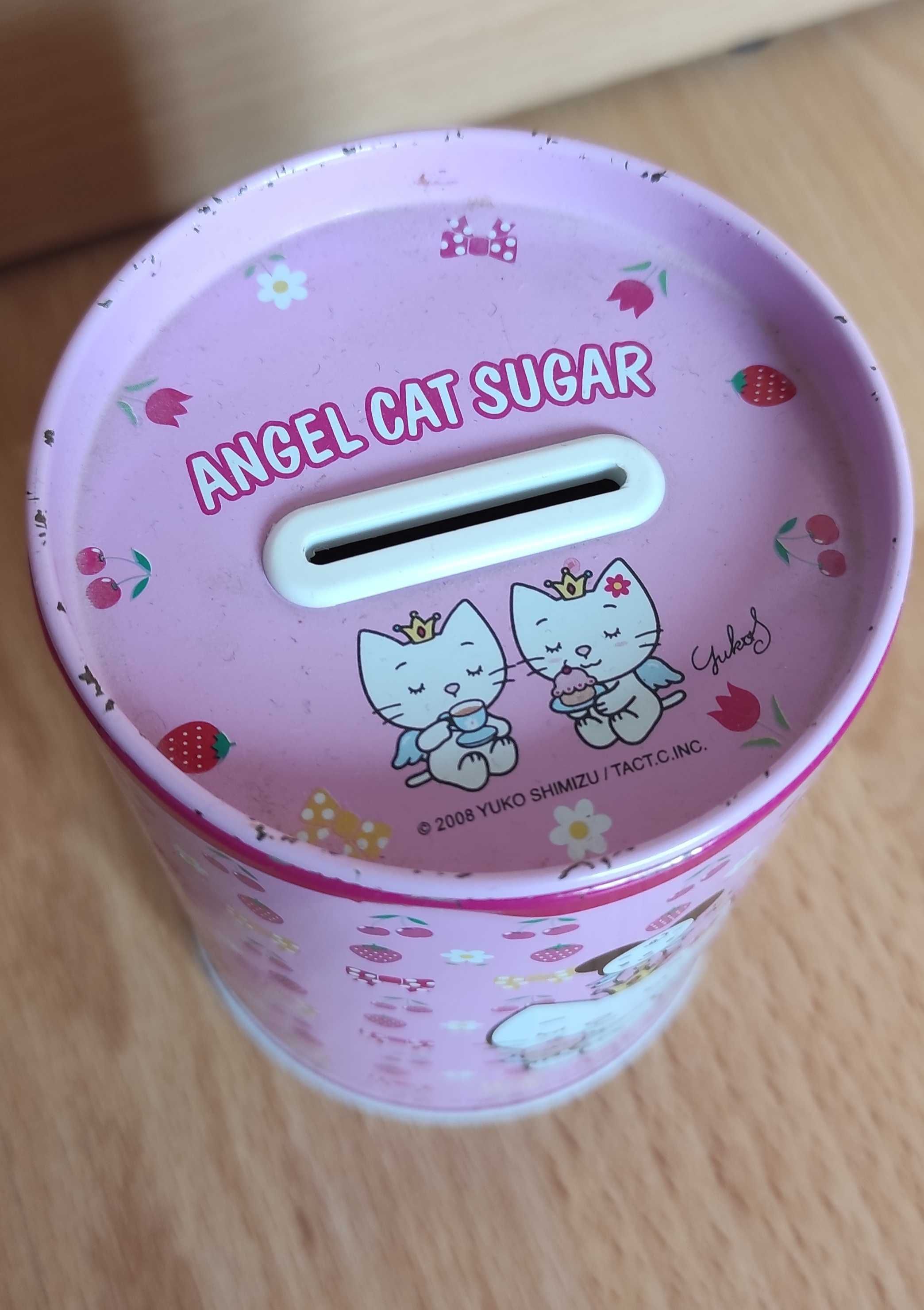 Дитяча копілка- стаканчик Angel cat sugar.