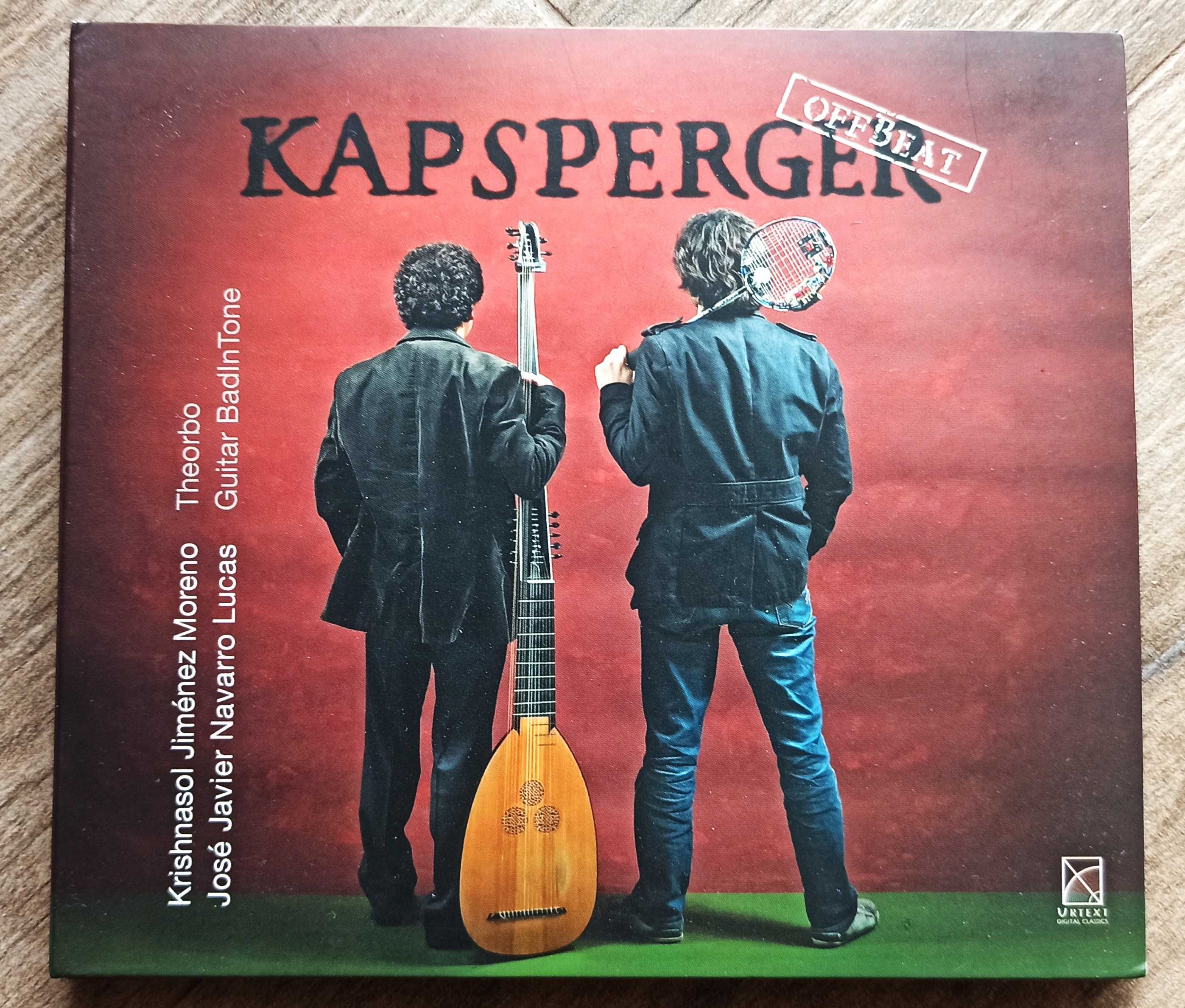 Kapsperger Off beat Moreno/Lucas Urtext