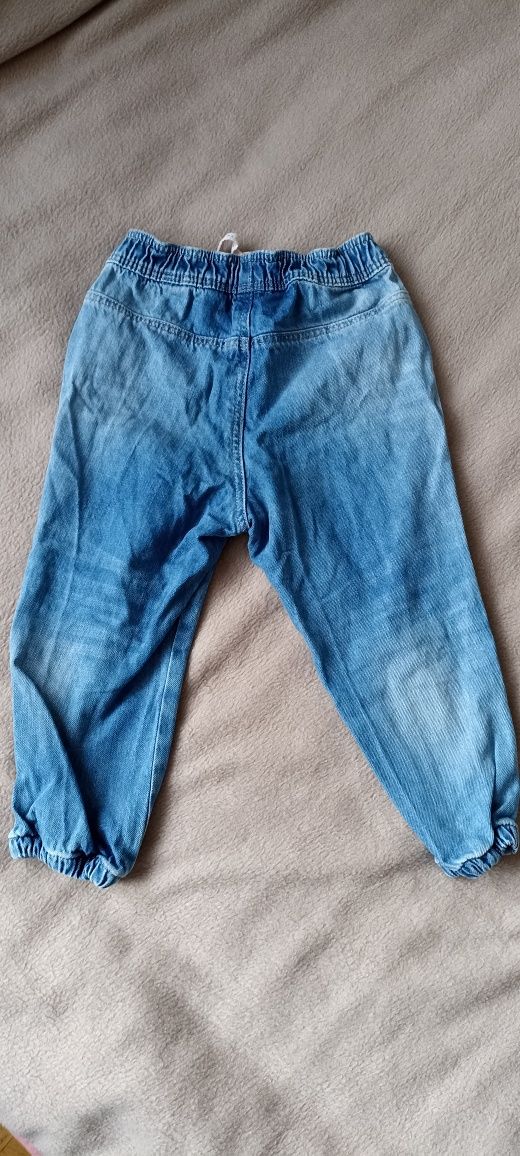 Jeansy haremki 92 h&m