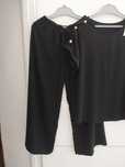 Komplet damski spodnie +bluzka oversize