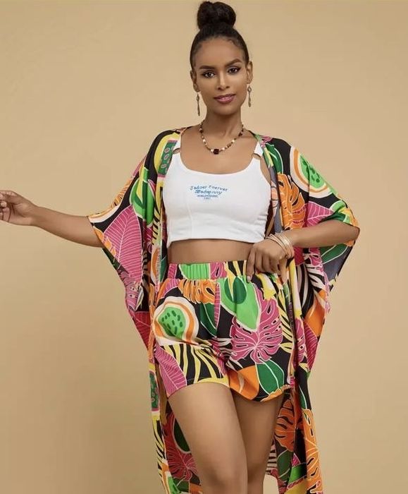 Люкс якість !Костюм двійка  фрукт принт