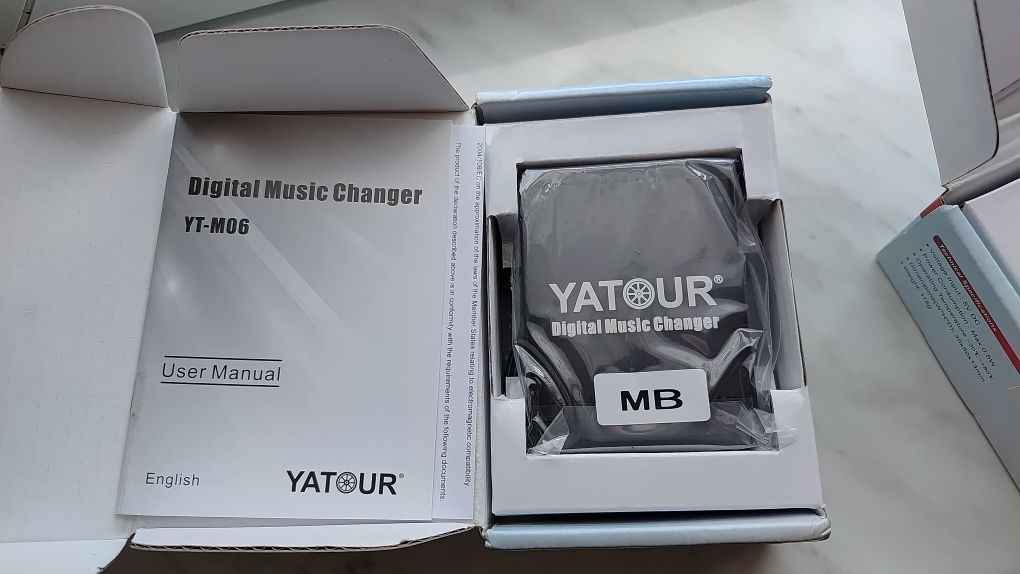 Cyfrowa zmieniarka YATOUR YT-M06 i moduł bluetooth YT-BTM
