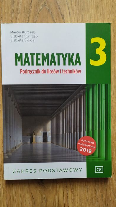 Matematyka podręcznik klasa 3 liceum i technikum