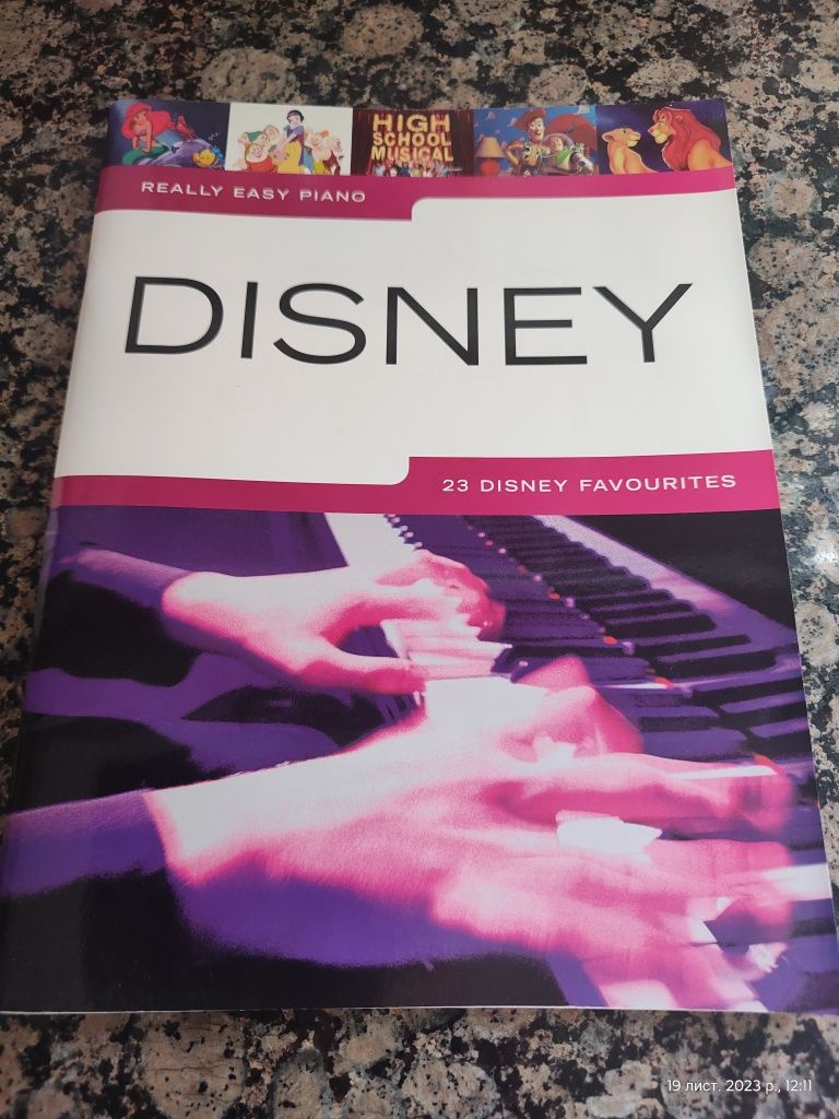 Partituras para piano "DISNEY "