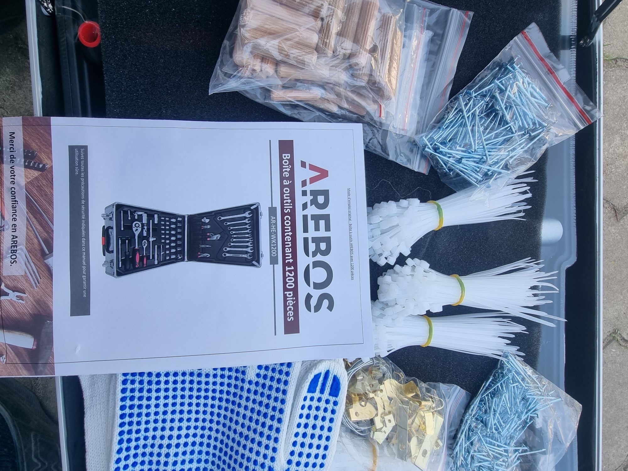 Arebos Walizka narzędziowa