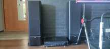 Kolumny Heco i wzmacniacz Harman Kardon