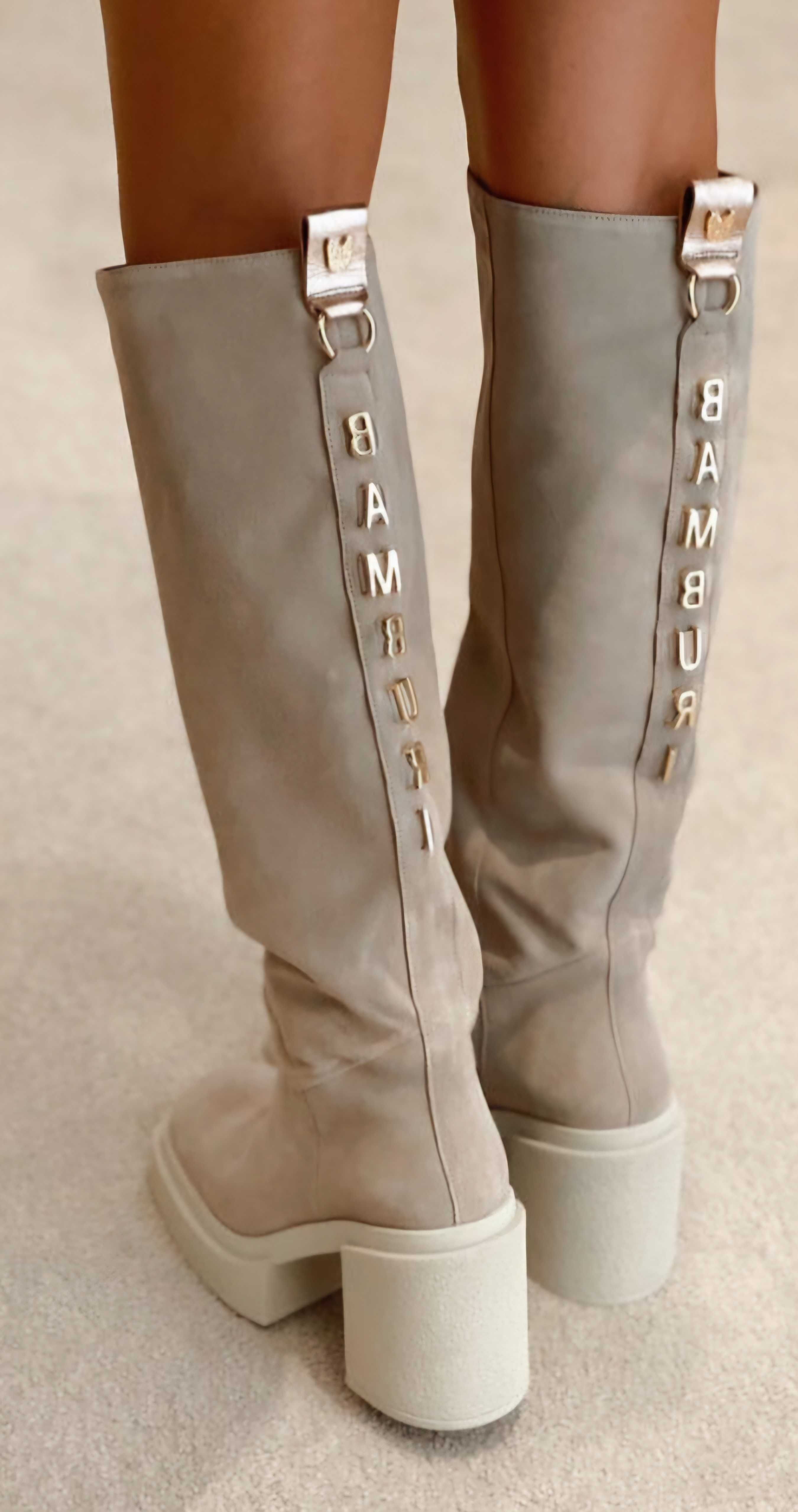 Botas Bamburi de cano alto