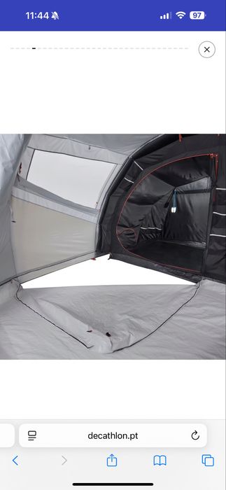 Tenda de Campismo Insuflavel-Air Seconds 5.2 F&B-5 pessoas- 2 quartos