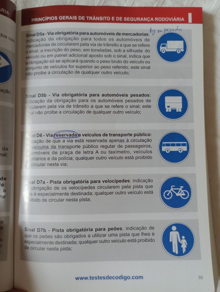 Código de estrada 136° edição