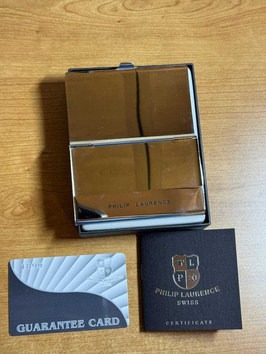 Подарунковий набір Philip Laurence SWISS (3 нових) Гаманець, Візитниця