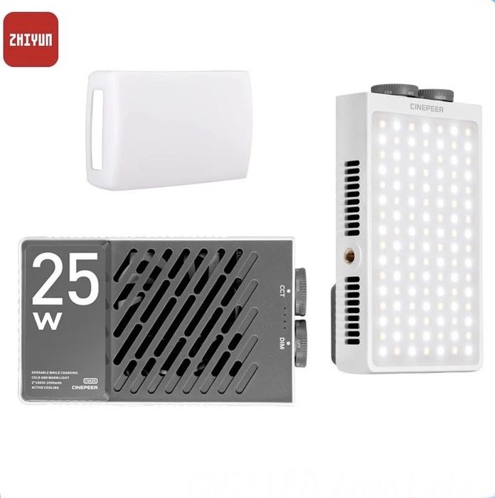 ZHIYUN MC25 Bi-color 25W фото-відео світло накамерне з акумулятором