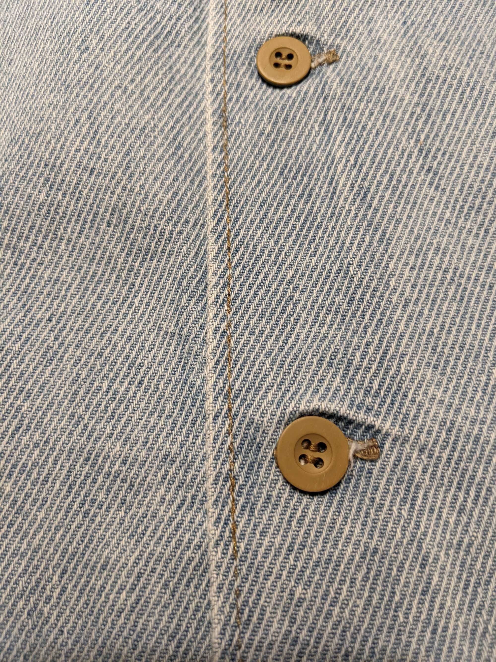 Spódnica jeansowa midi Calvin Klein