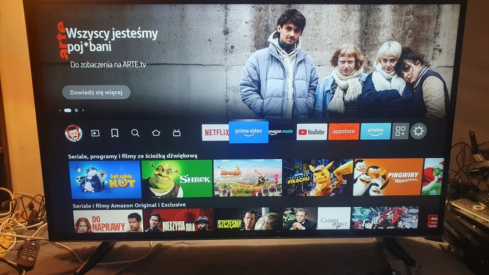 Telewizor LED Grundig 49" FireTv Edition, 4k UHD, SmartTv, Wi-Fi.