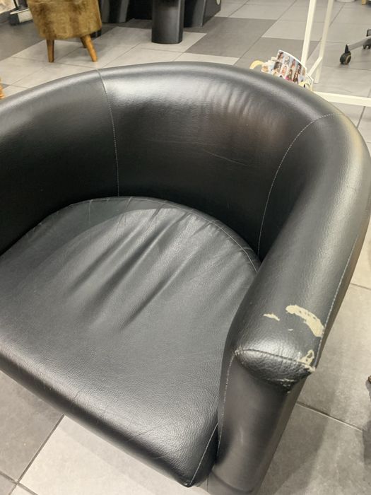 Cadeirao individual preto