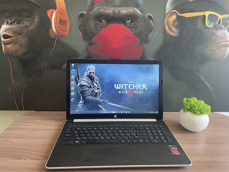 Игровой ноутбук HP/FHD/8 ядер/Ryzen 7-3700/256 SSD/ Vega 10 2GB