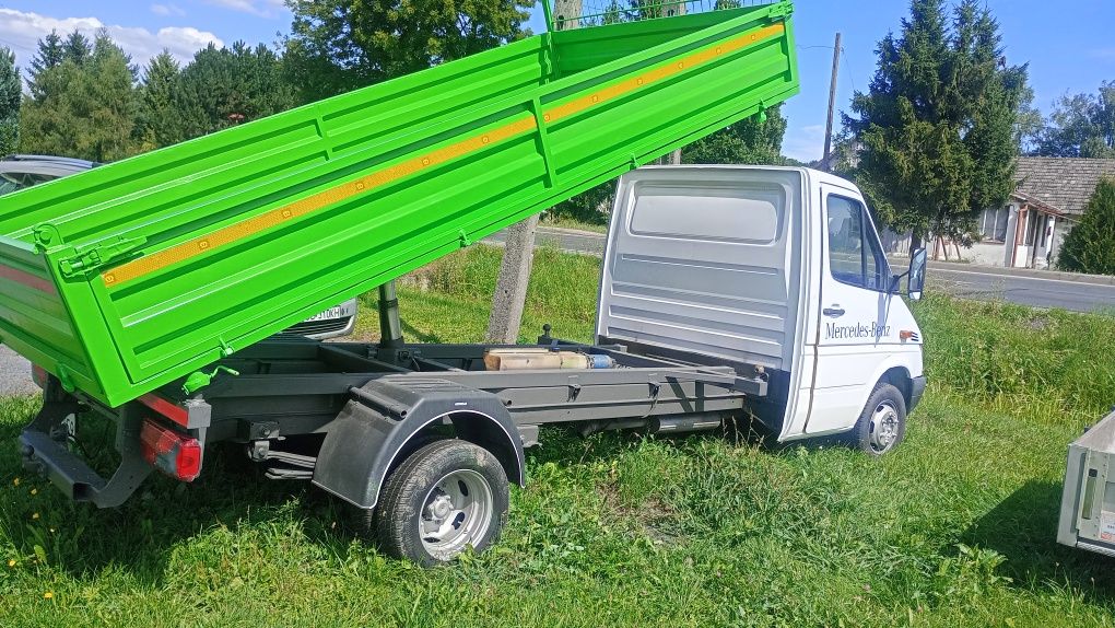 Sprinter 412 wywrotka na3strony