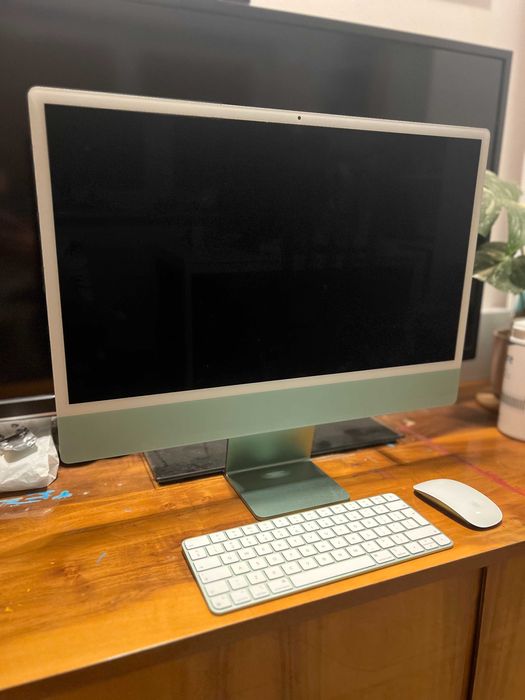 Apple iMac 24 M1, 16GB RAM, 256GB SSD, kolor zielony