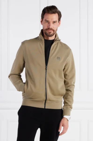 Bluza zielona rozpinana BOSS M