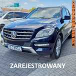 Mercedes-Benz ML 4-Matic, szyberdach, led, el. klapa, nawigacja, radar, STAN BDB