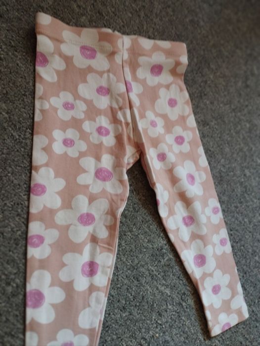Komplet sukienka legginsy 80/86