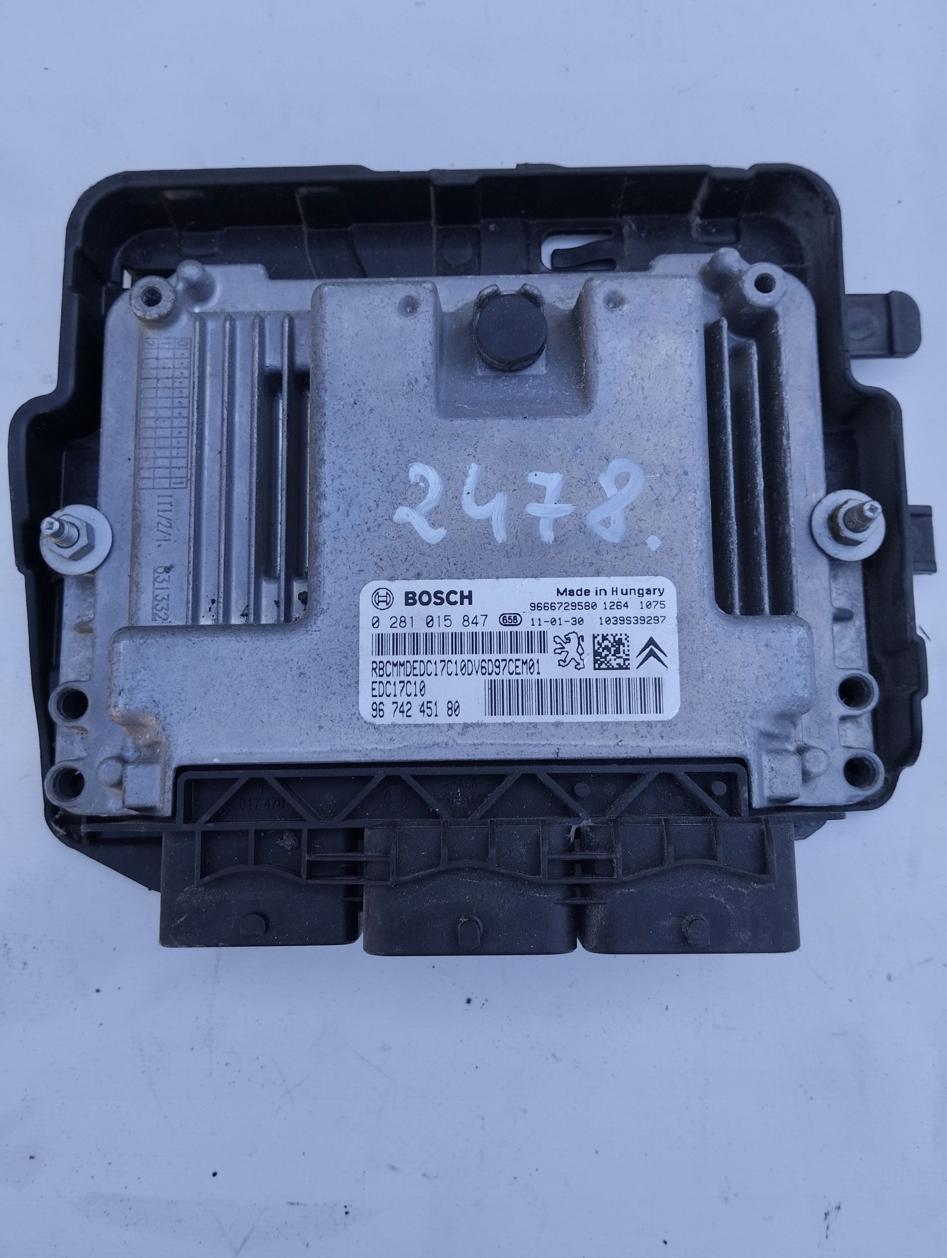 Sterownik Silnika Komputer Peugeot 207 Citroen C3 ii DS31.6 Hdi