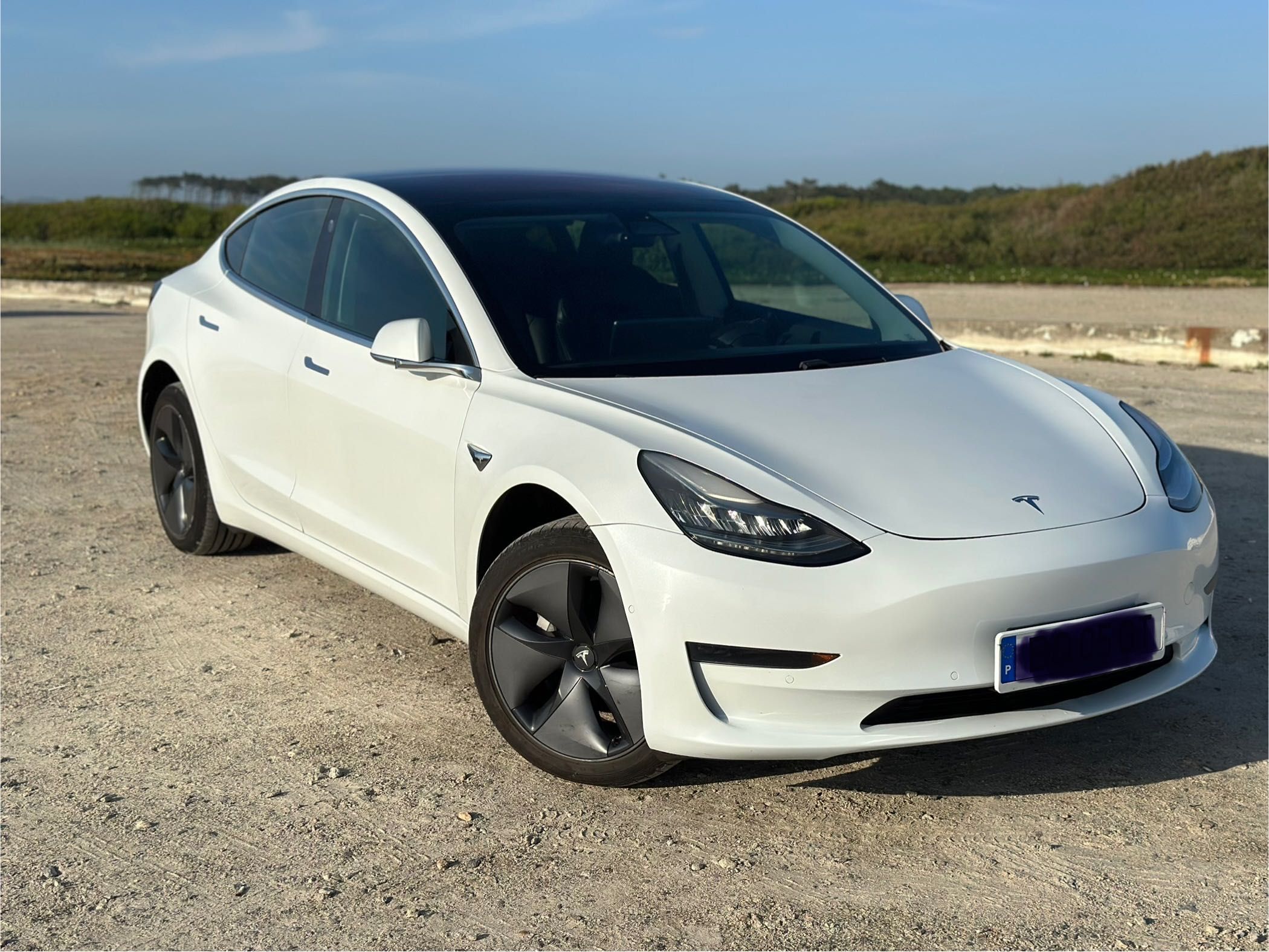 Tesla Model 3 Branco RWD.  Vendo na área do Porto. Merece Atenção!