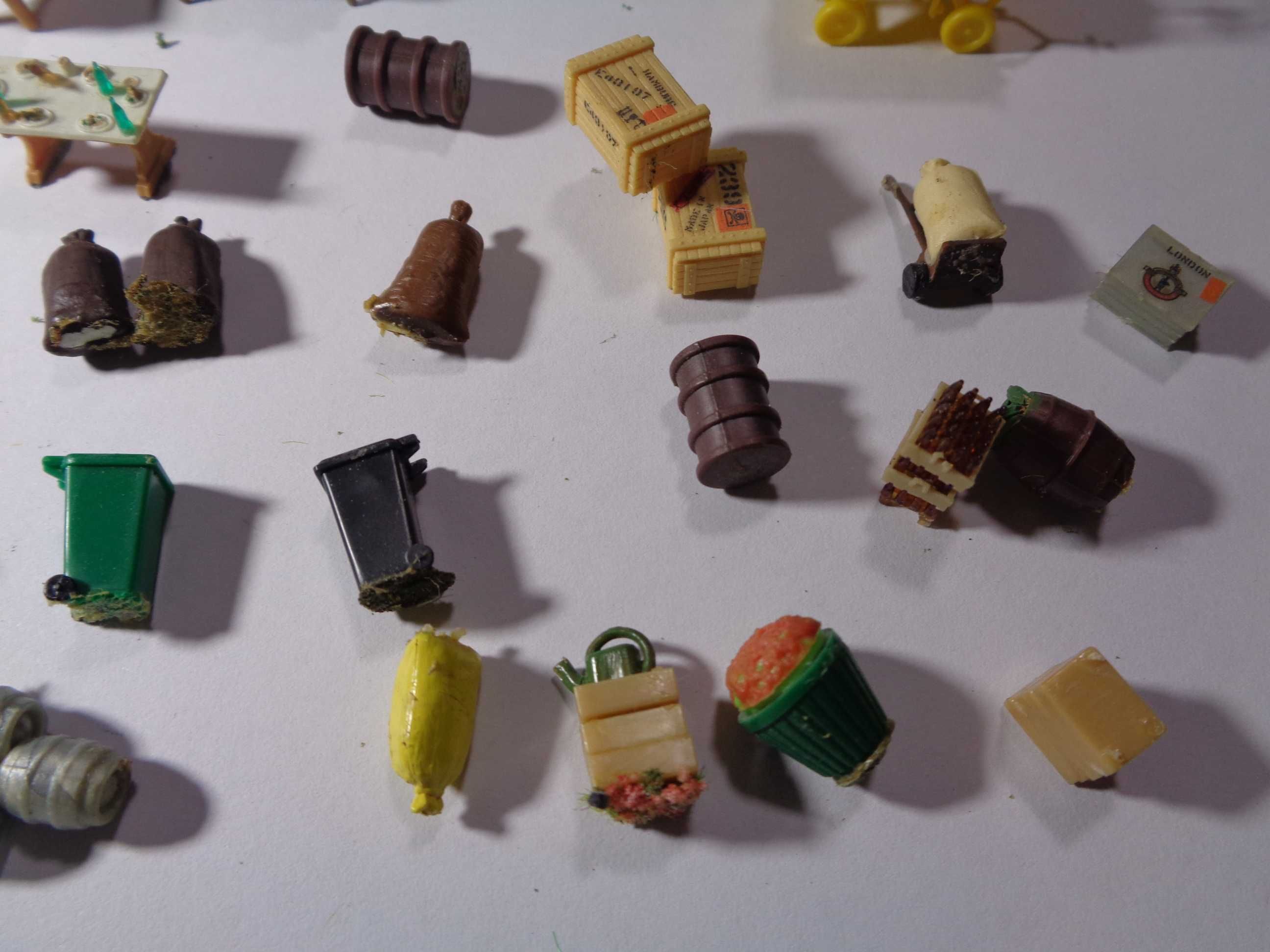 1:87 Preiser cenário de mercado pista comboio