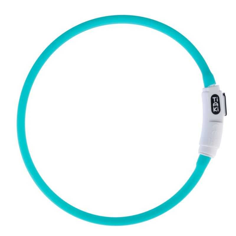 TIAKI USB-LED świecąca obroża dla psa Spark szczeniak , mały pies