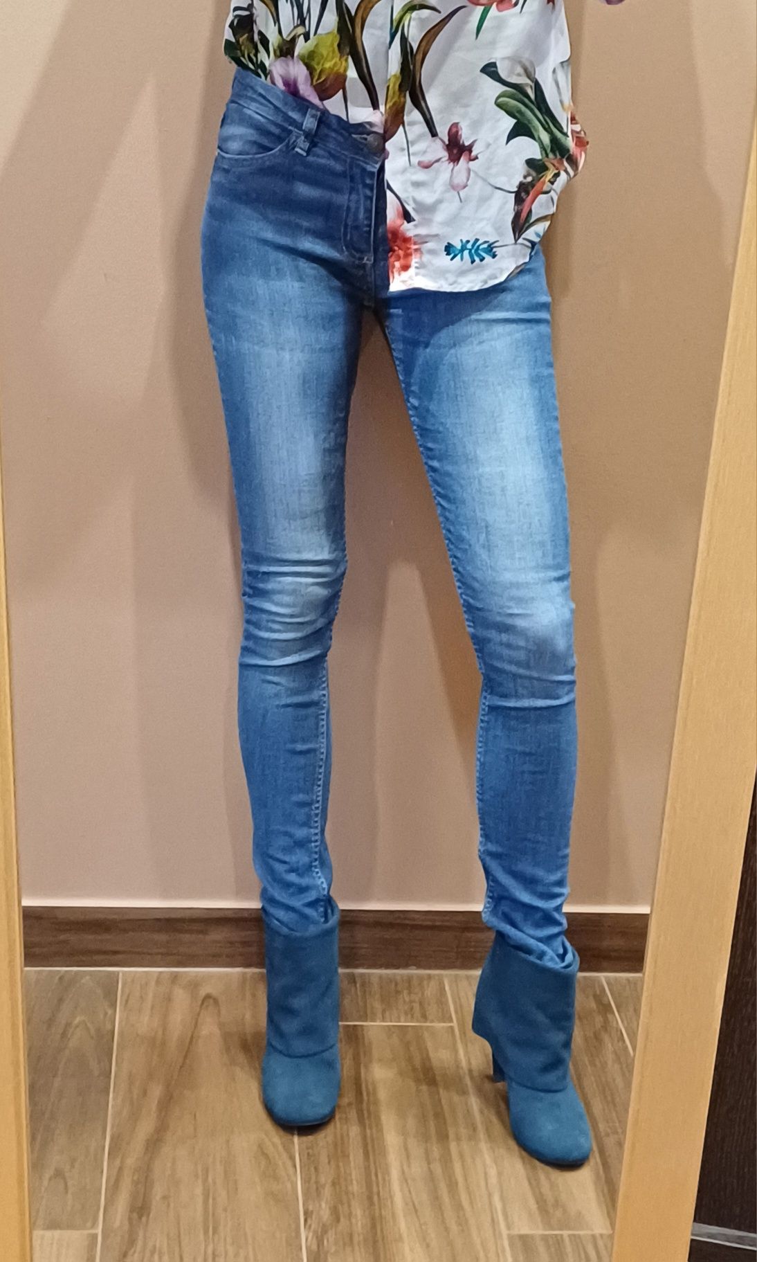 Jeansy Diverse 36, rurki