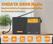 NOWE RADIO Xhdata D-808 Przenośne Radio Cyfrowe Fm