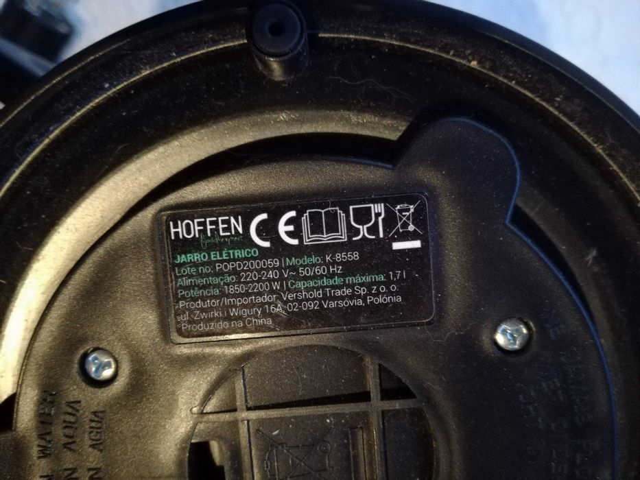 Jarro elétrico Hoffen k-8558