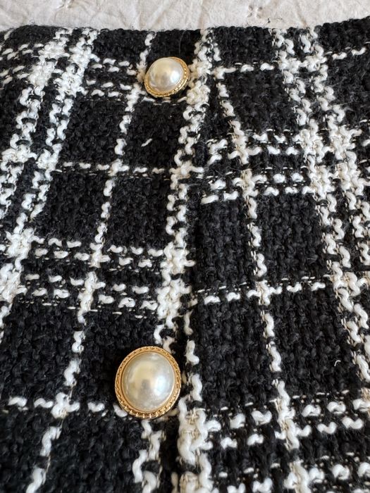 Spodnica w krate elegancka